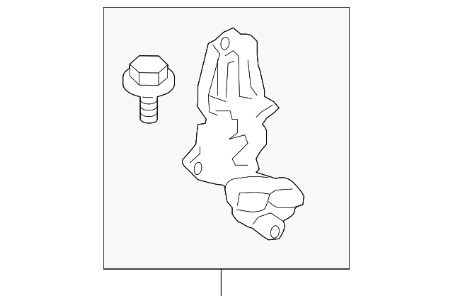 68350-08020 ROLLER & BRACKET, RIGHT