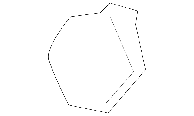 69251-08010 SENSOR COVER, LEFT