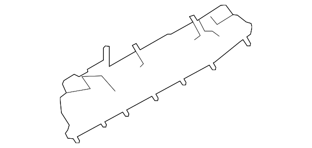 DL1Z-6582-C Деталь VALVE COVER, LEFT