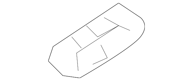 85237-1F000LX Деталь SUNVISOR COVER, LEFT