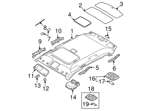 Sportage INTERIOR TRIM - ROOF 2