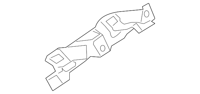 85431-1F000 Деталь MOUNT PLATE FRONT BRACKET, RIGHT