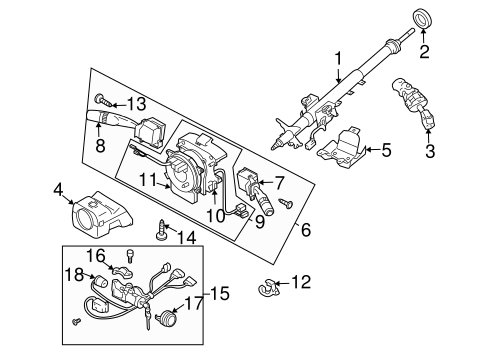 Impreza IGNITION LOCK