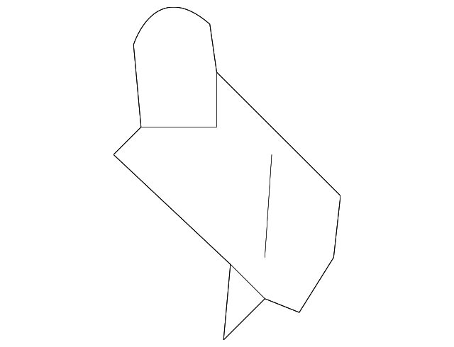 64517-3S000 Деталь APRON ASSY LOWER BRACKET, LEFT