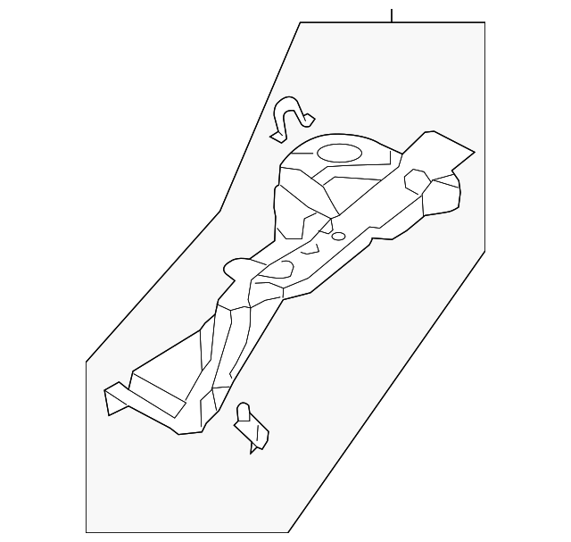 64501-4R000 Деталь APRON ASSY, LEFT