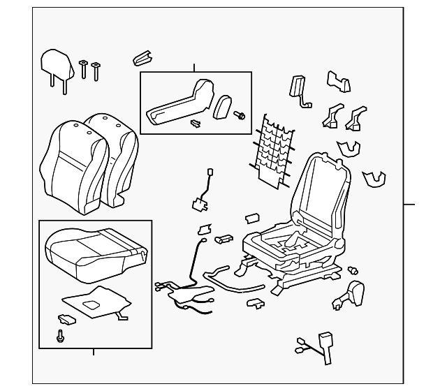71100-02Y30-B6 Деталь SEAT ASSY, RIGHT