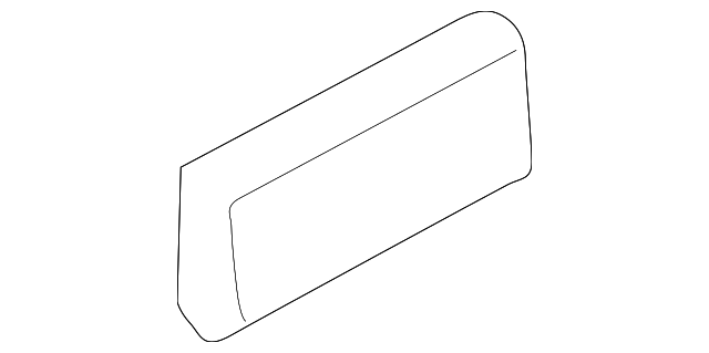 MR957961 Деталь SIDE MOLDING CLIP, LEFT