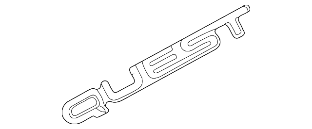 62892-7B200 Деталь NAMEPLATE, RIGHT