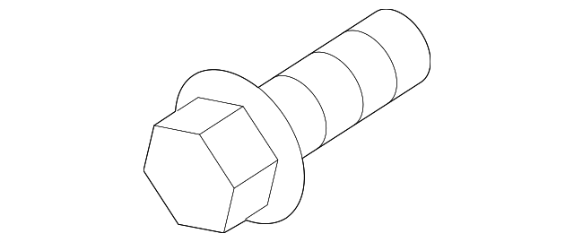 19317729 Деталь UPPER RETAINER BOLT