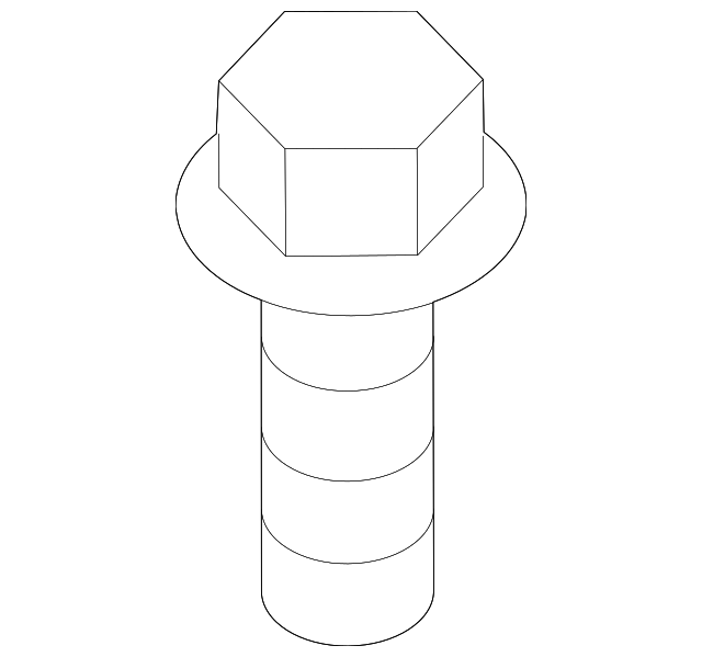 19317037 Деталь UPPER COVER BOLT