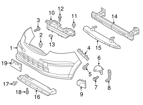 City Express BUMPER & COMPONENTS - FRONT