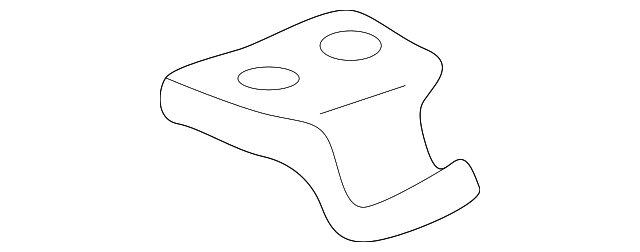 87172-26000 Деталь GLASS & FRAME BRACKET, RIGHT