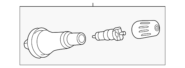 13598909 TPMS SENSOR VALVE ASSY