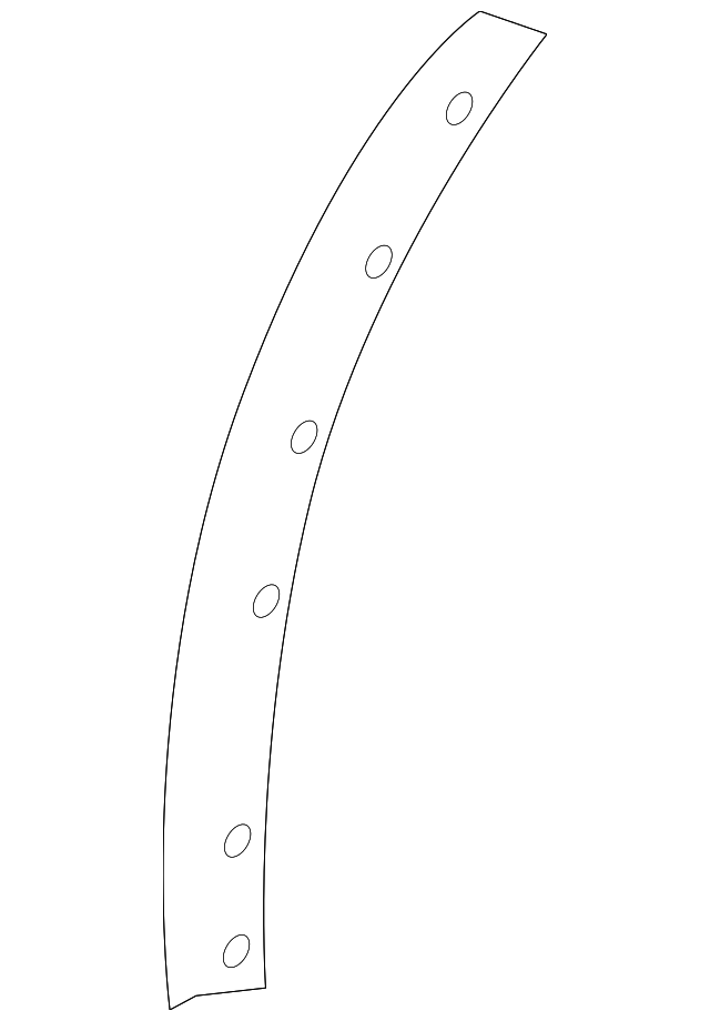 251-720-05-78 Деталь FRONT W'STRIP, LEFT