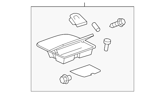 22873645 Деталь COMPARTMENT