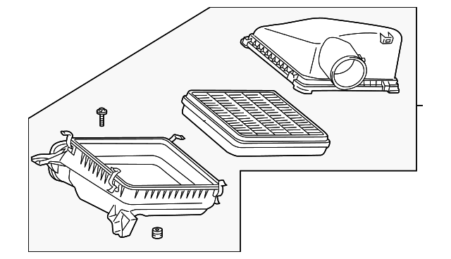 17700-38181 Деталь AIR CLEANER ASSY