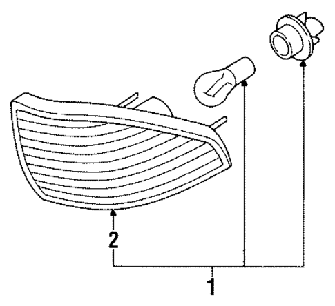 Diamante PARK & SIDE MARKER LAMPS