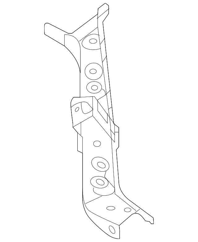 F2512-4BAMB UPPER TIE BAR, RIGHT