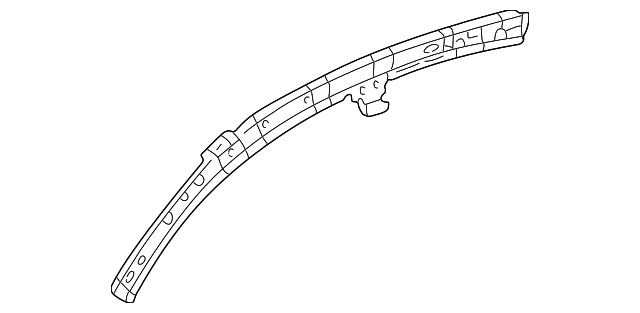 3B5-809-430-E Деталь INNER RAIL, RIGHT