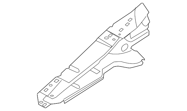 BT4Z-16154-A Деталь UPPER RAIL, RIGHT