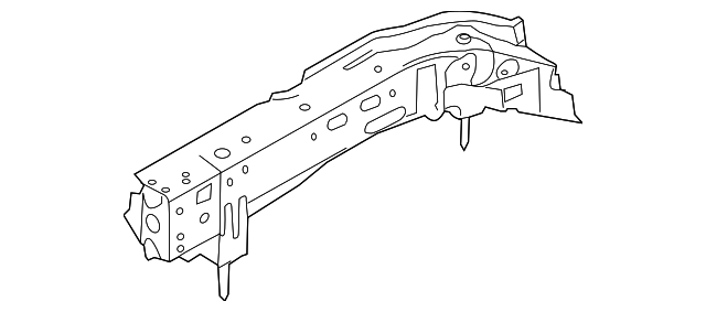 BT4Z-7810008-B Деталь LOWER RAIL, RIGHT