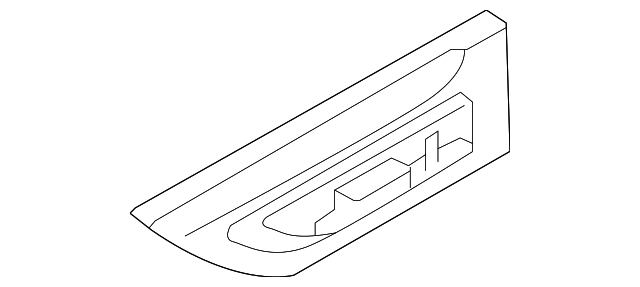 87771-B2000 Деталь TRIM MOLDING, LEFT