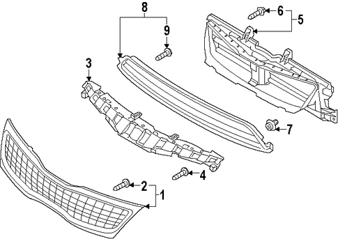Optima GRILLE & COMPONENTS