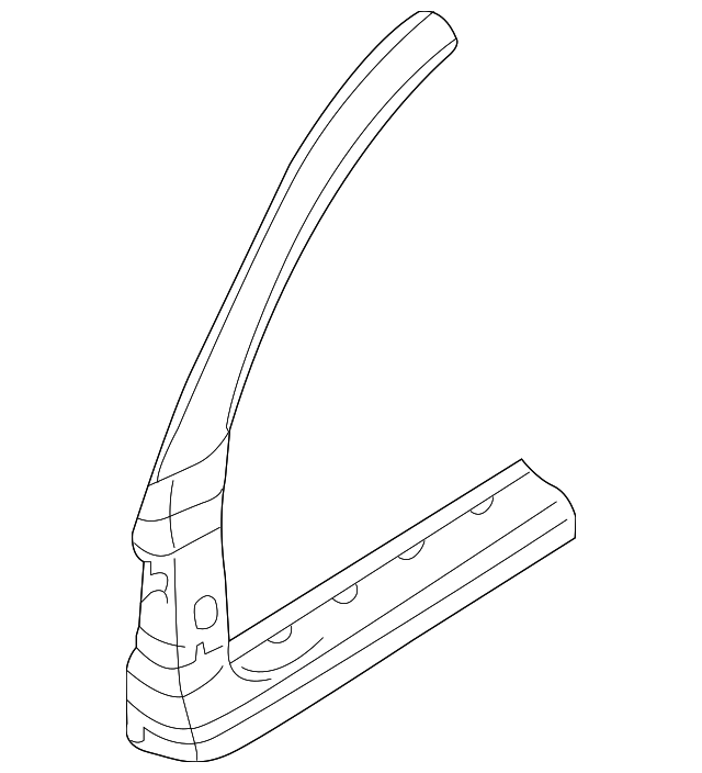 MN125612 HINGE PILLAR, RIGHT