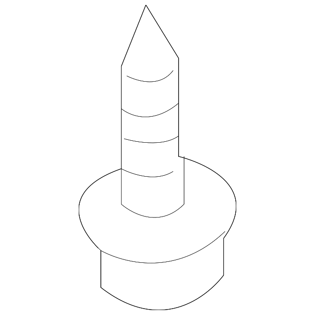 MS450173 Деталь ROCKER MOLDING SCREW