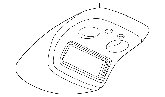 15757945 Деталь ROOF CONSOLE