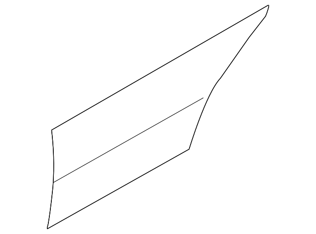 82152-5M030 Деталь OUTER PANEL, RIGHT
