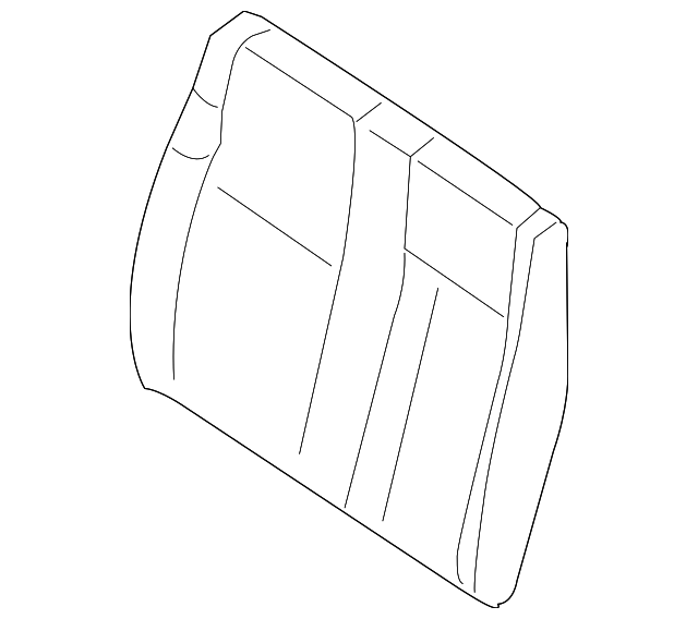 1HG911E7AA Деталь SEAT BACK, RIGHT
