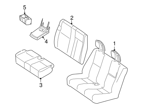 Sprinter 2500 FRONT SEAT COMPONENTS 6