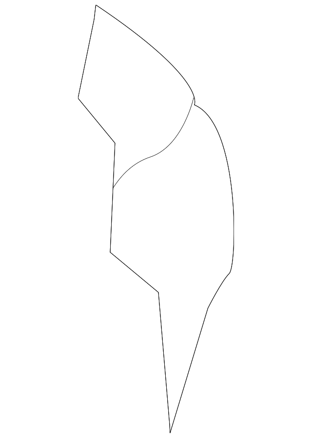 88350-1U050 SEAT BACK PAD, LEFT