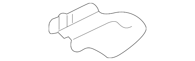 88056-1U510VA TRACK END COVER, LEFT