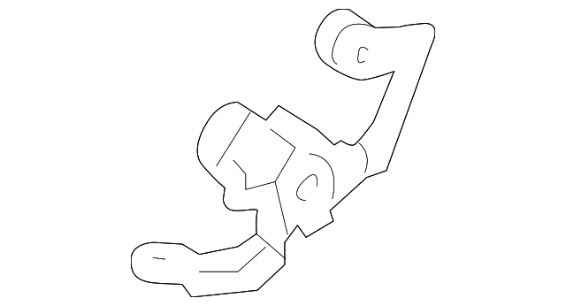 88130-2P010 RECLINE LEVER, LEFT