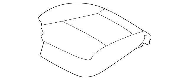 88180-1U600BD8 CUSHION COVER, LEFT