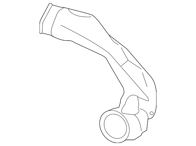 DF71-64-741 Деталь AIR DUCT, RIGHT