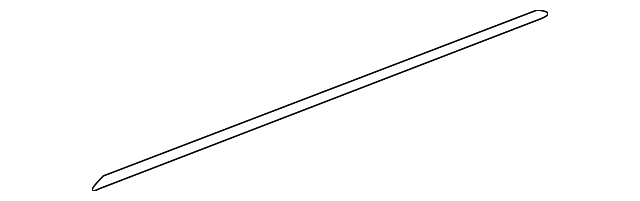 XV16TZZAA Деталь BODY SIDE MLDG, LEFT