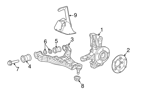 Sprinter 2500 SUSPENSION COMPONENTS 2