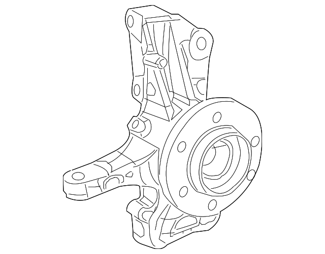 9063304520 Деталь KNUCKLE, LEFT