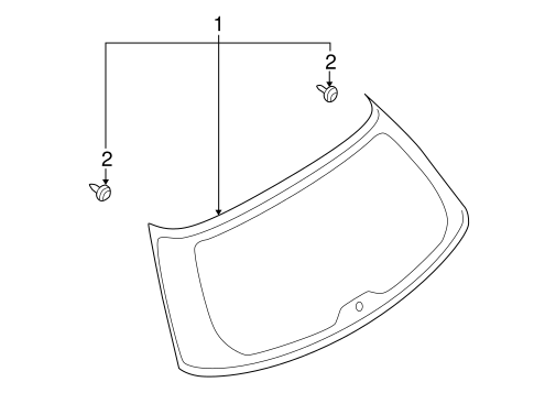 Outback GLASS - LIFT GATE