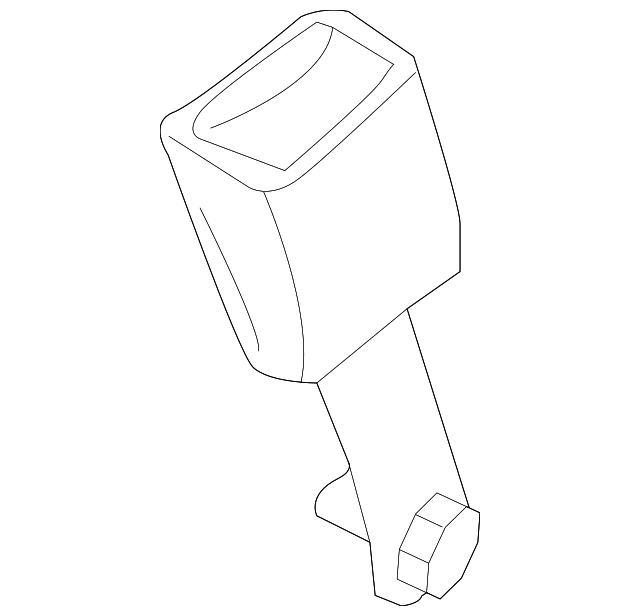 86842-1EA5A Деталь BUCKLE, LEFT