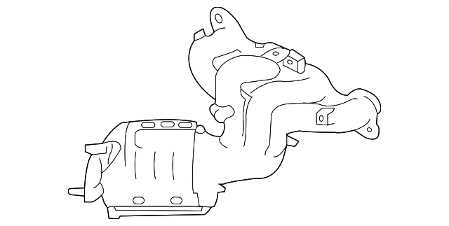 28510-25250 Деталь EXHAUST MANIFOLD