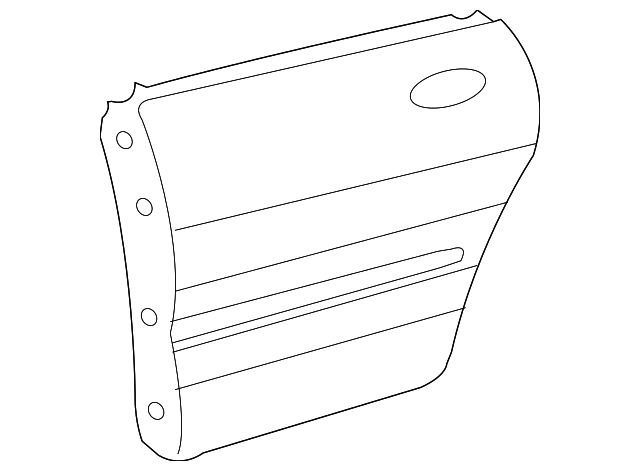 86391-2G000 Деталь BLACK OUT TAPE, RIGHT