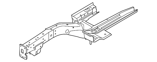 64601-1D100 Деталь RAIL ASSY, LEFT