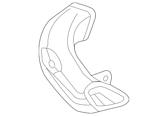 22904195 Деталь DEFROSTER DUCT, LEFT