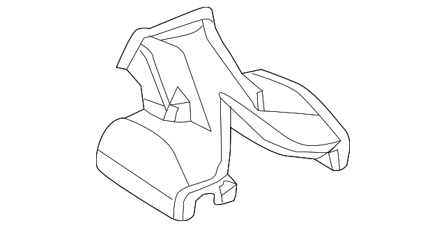 22904194 Деталь CENTER DUCT