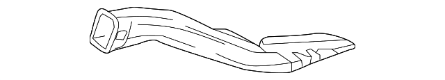 22904197 Деталь DEFROSTER DUCT, RIGHT
