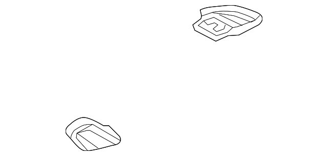 23250050 Деталь DEFROSTER GRILLE, LEFT